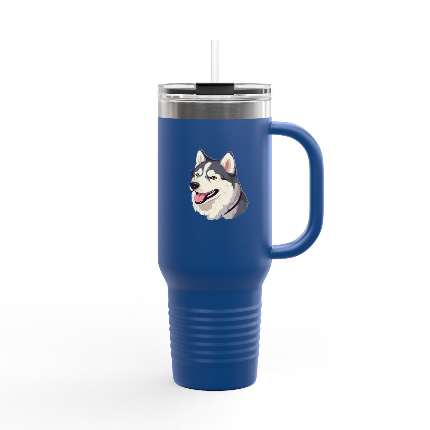 Malamute Head Insulated Travel Mug