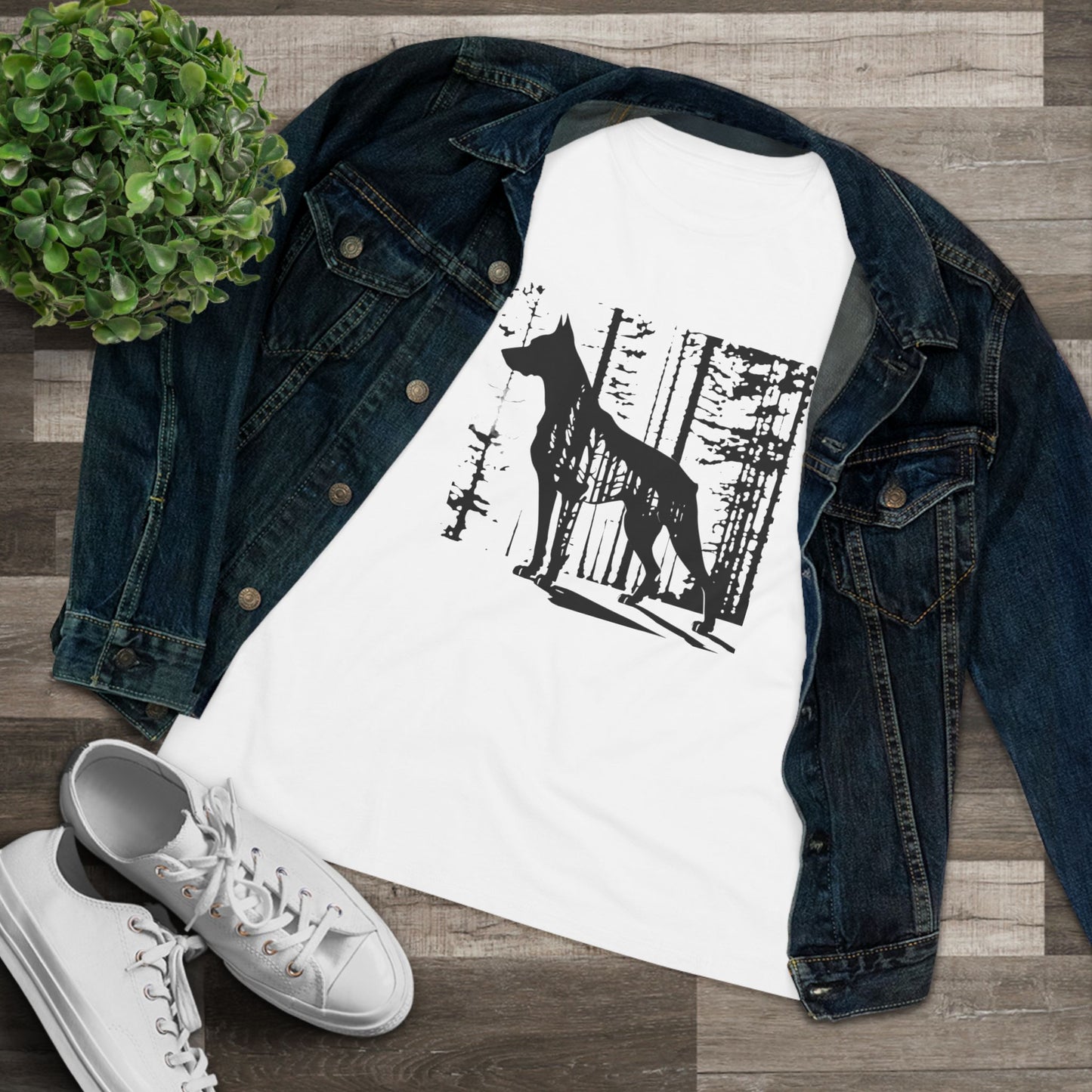 Guardian Of The Forest Women's Short Sleeve Crewneck Tee