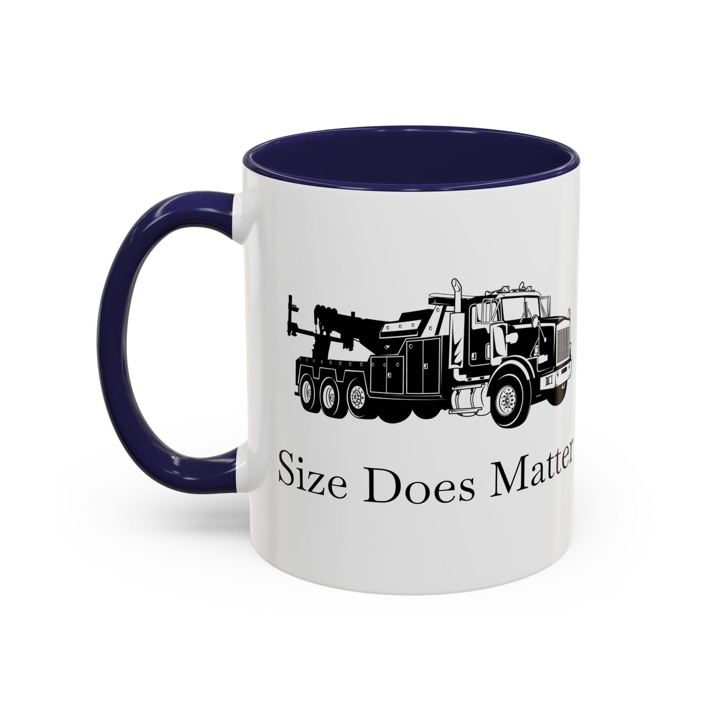 Size Does Matter 2-Tone Coffee Mug