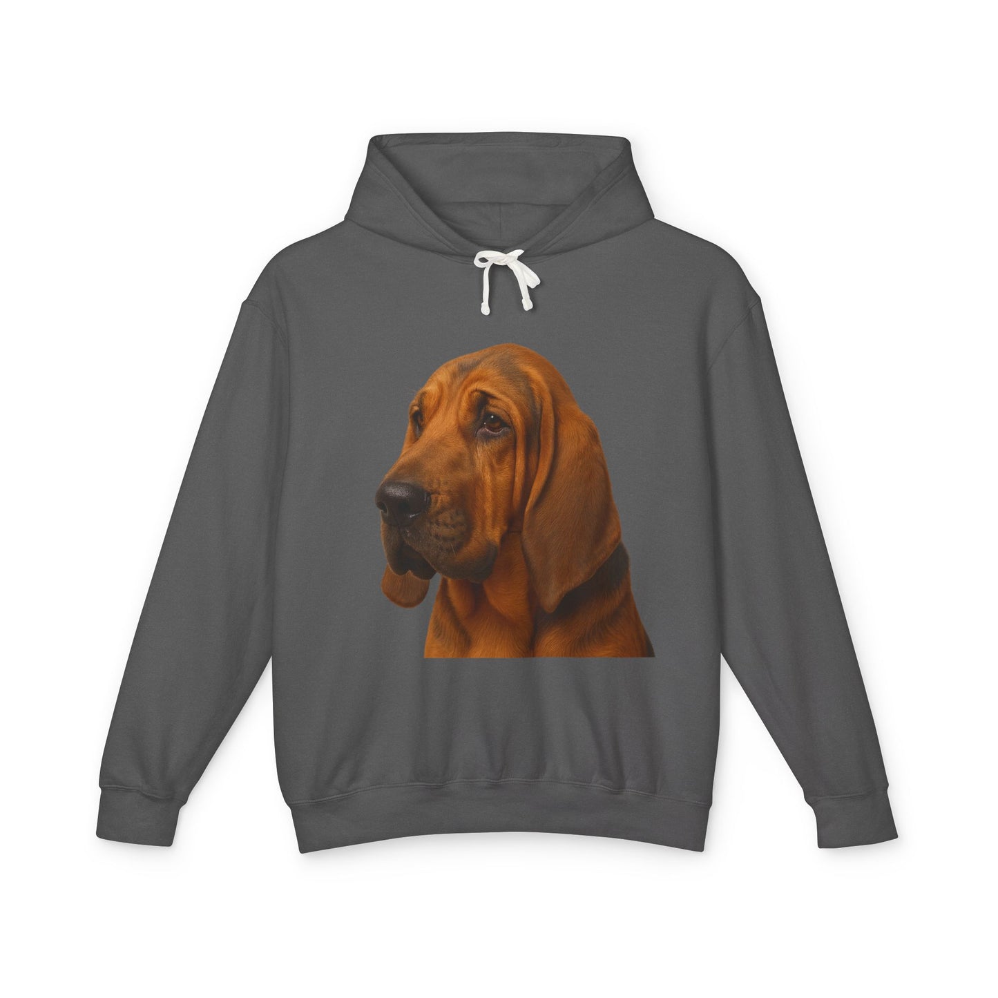 Bloodhound Head Unisex Lightweight Hoodie