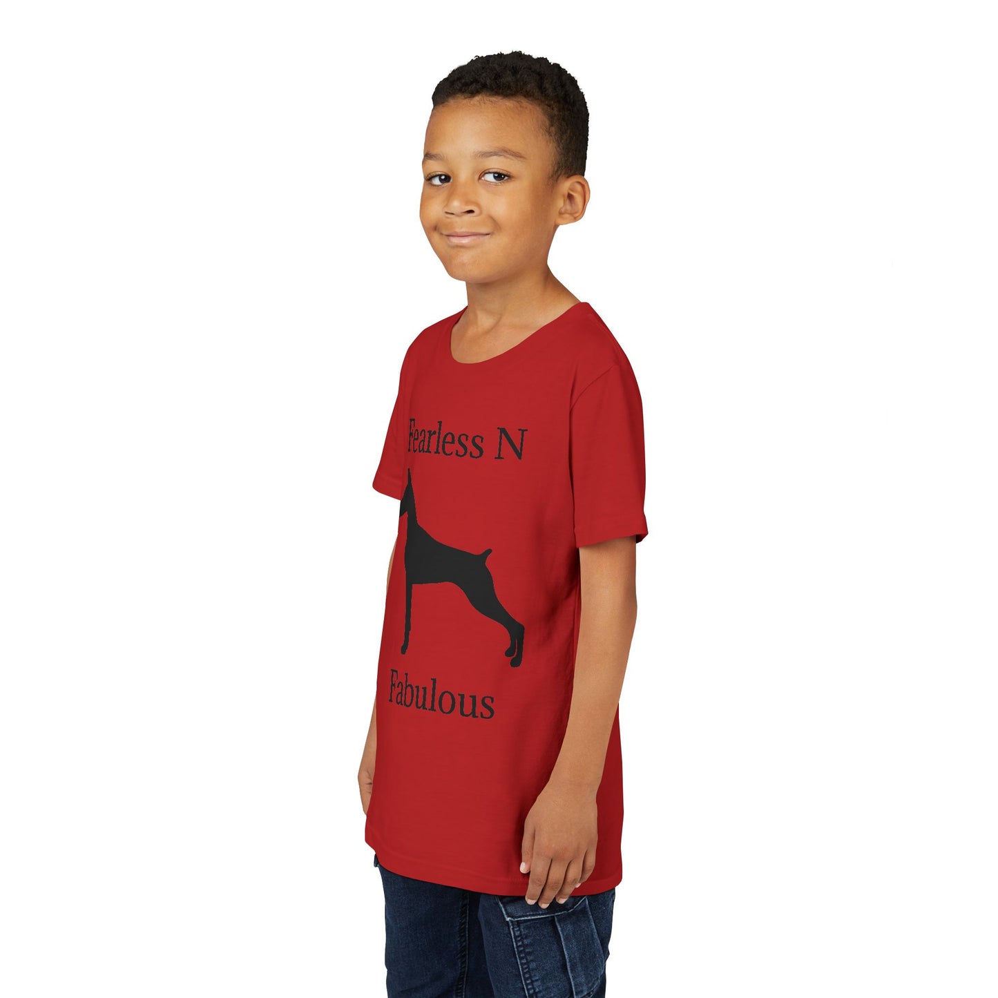 Fearless N Fabulous Youth Unisex Short Sleeve Crewneck Tee