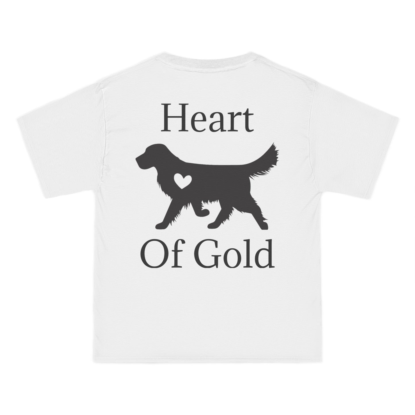 Heart Of Gold Men's Short-Sleeve Crewneck Tee
