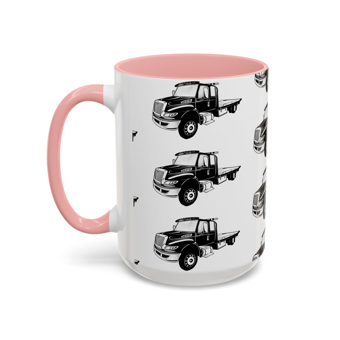 Flatbed Tow Truck 2-Tone Coffee Mug
