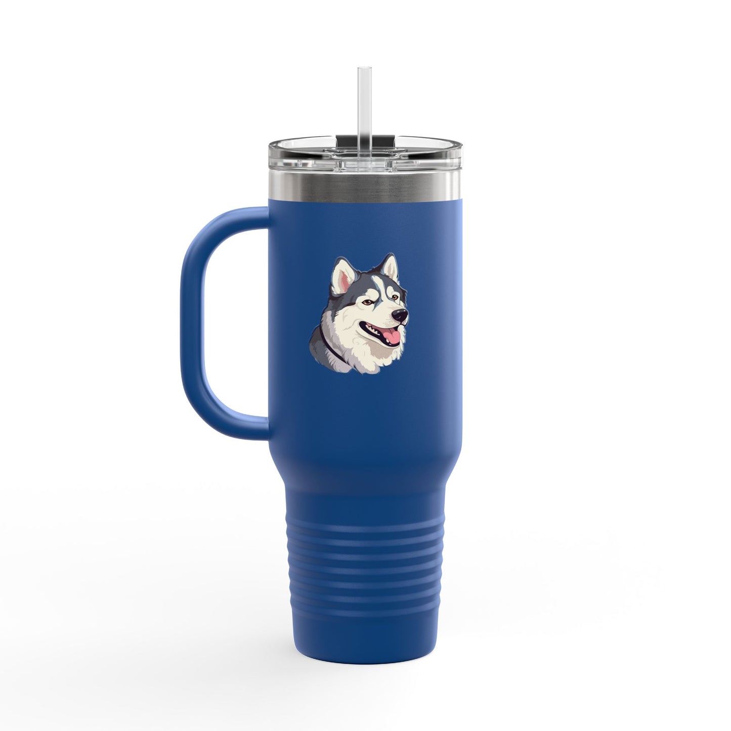 Malamute Head Insulated Travel Mug