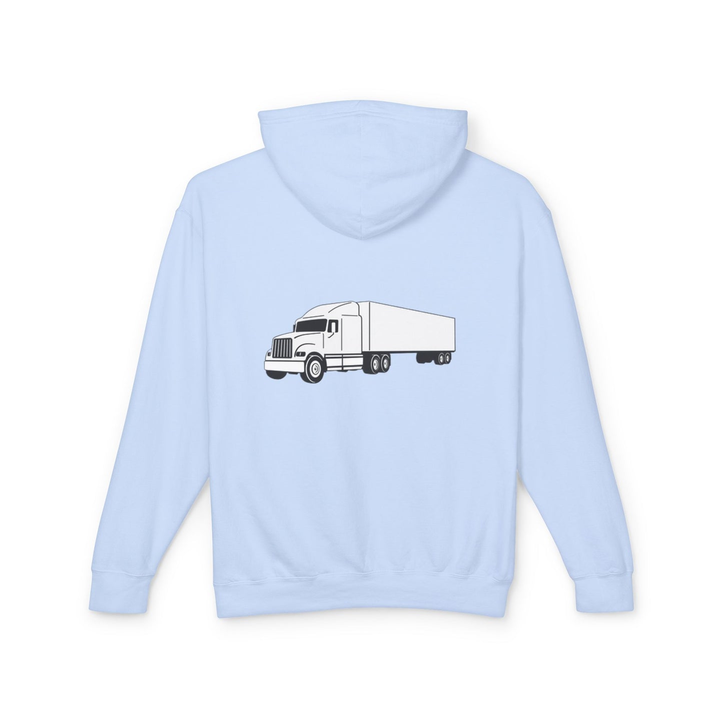 Semi Truck Unisex Lightweight Hoodie
