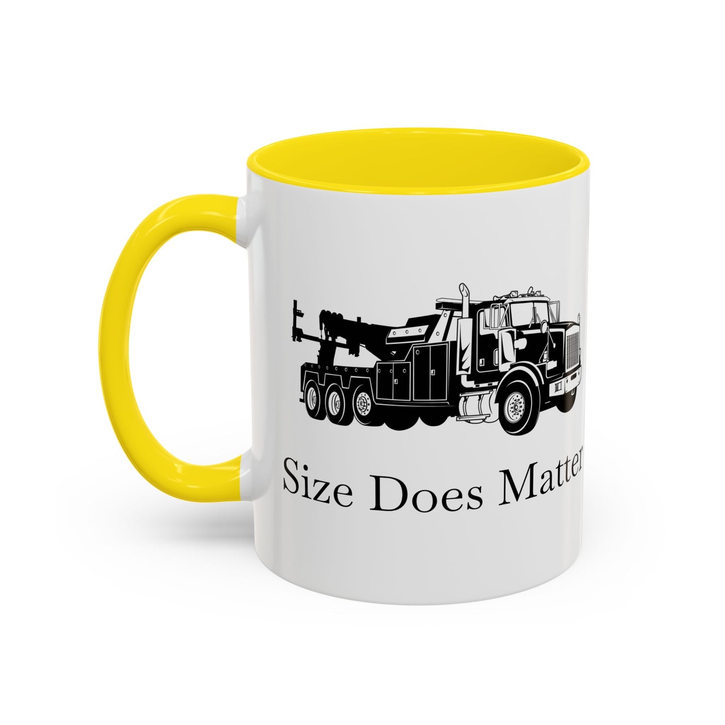 Size Does Matter 2-Tone Coffee Mug
