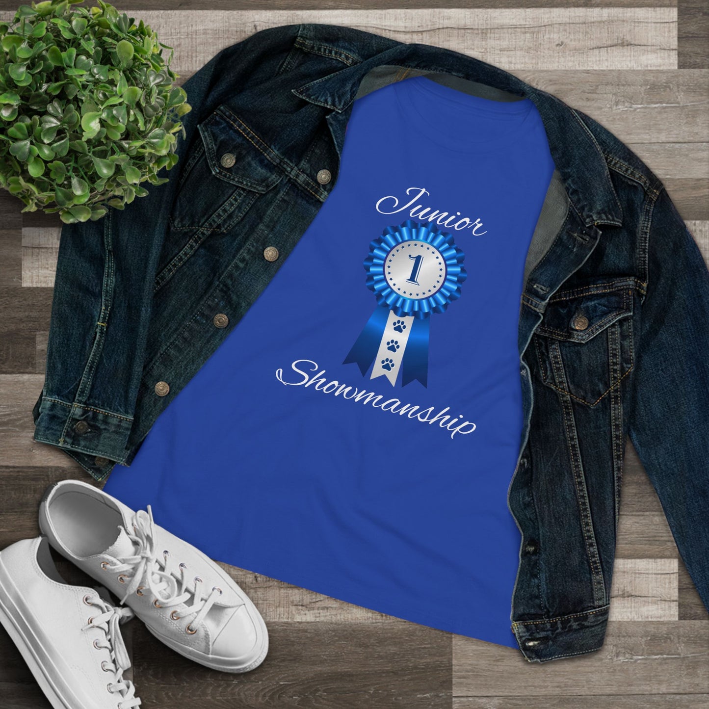 Junior Showmanship Women's Short Sleeve Crewneck Tee