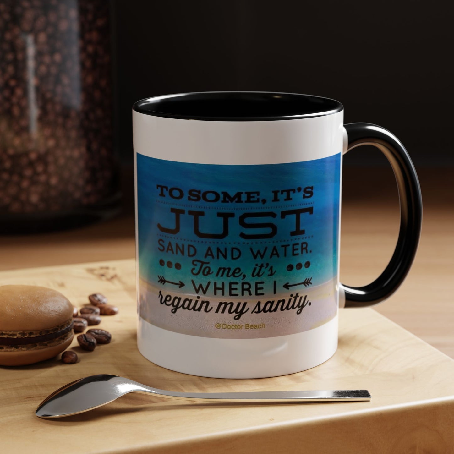 Dr. Beach 2-Tone Coffee Mug