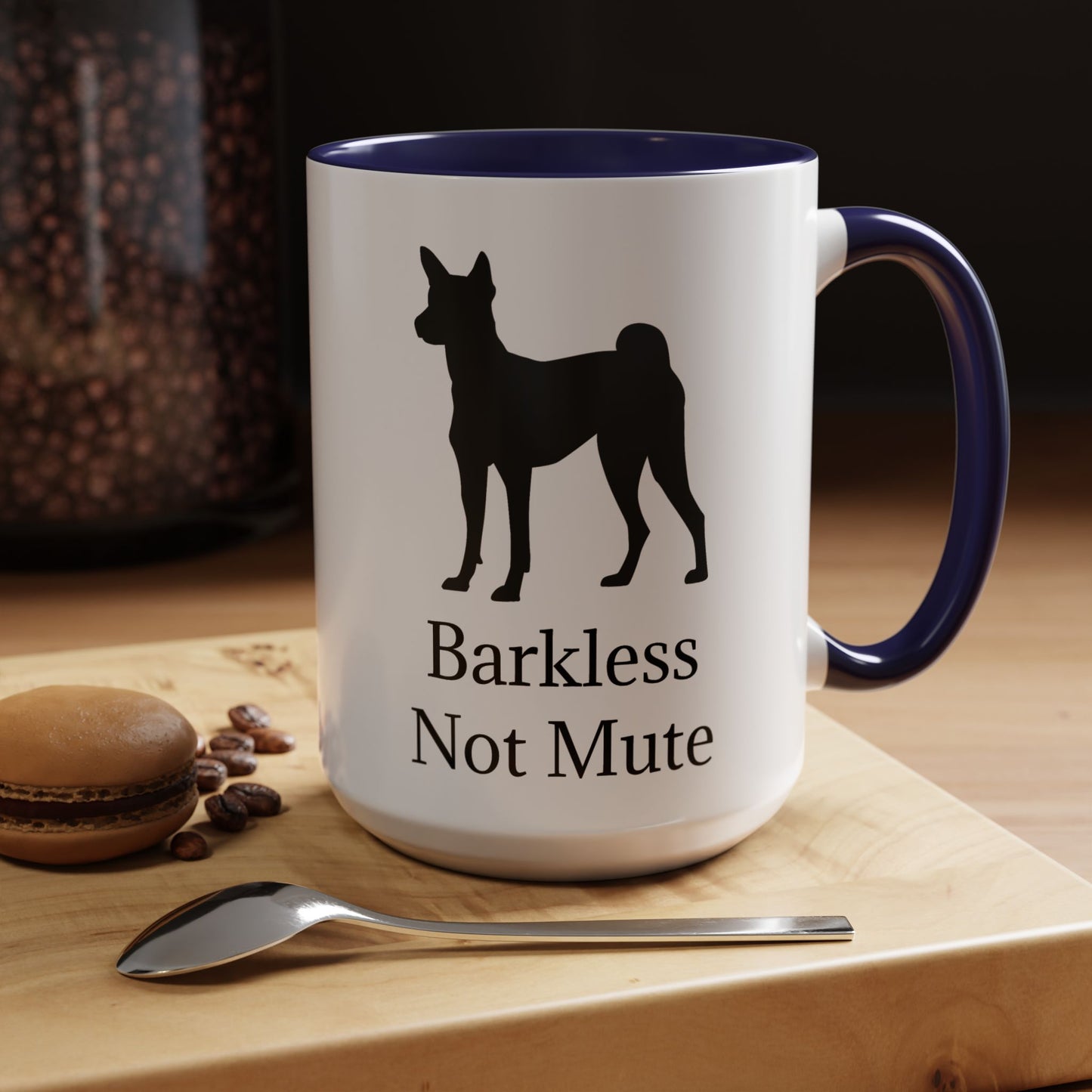 Barkless Not Mute 2-Tone Coffee Mug