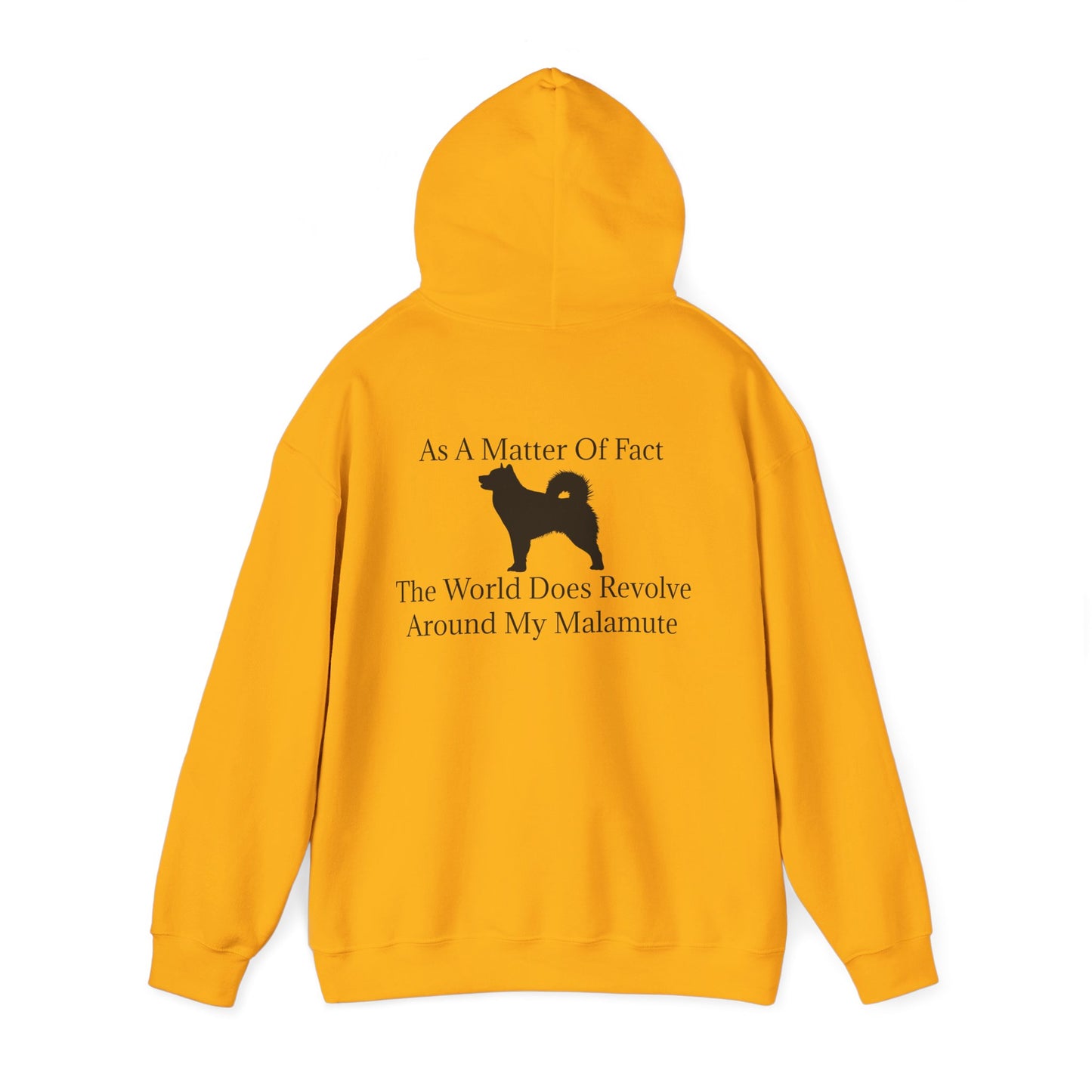 Matter Of Fact Malamute Unisex Hoodie
