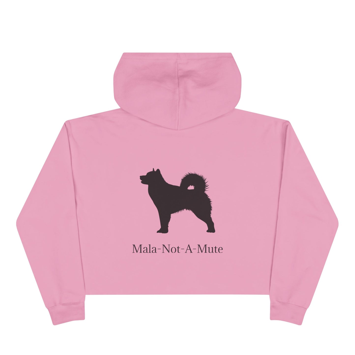 Mala-Not-A-Mute Women's Crop Hoodie