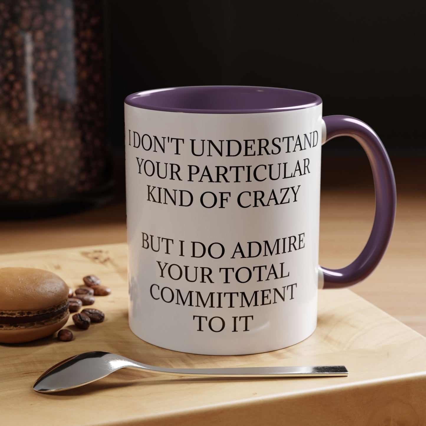 Kind Of Crazy 2-Tone Coffee Mug