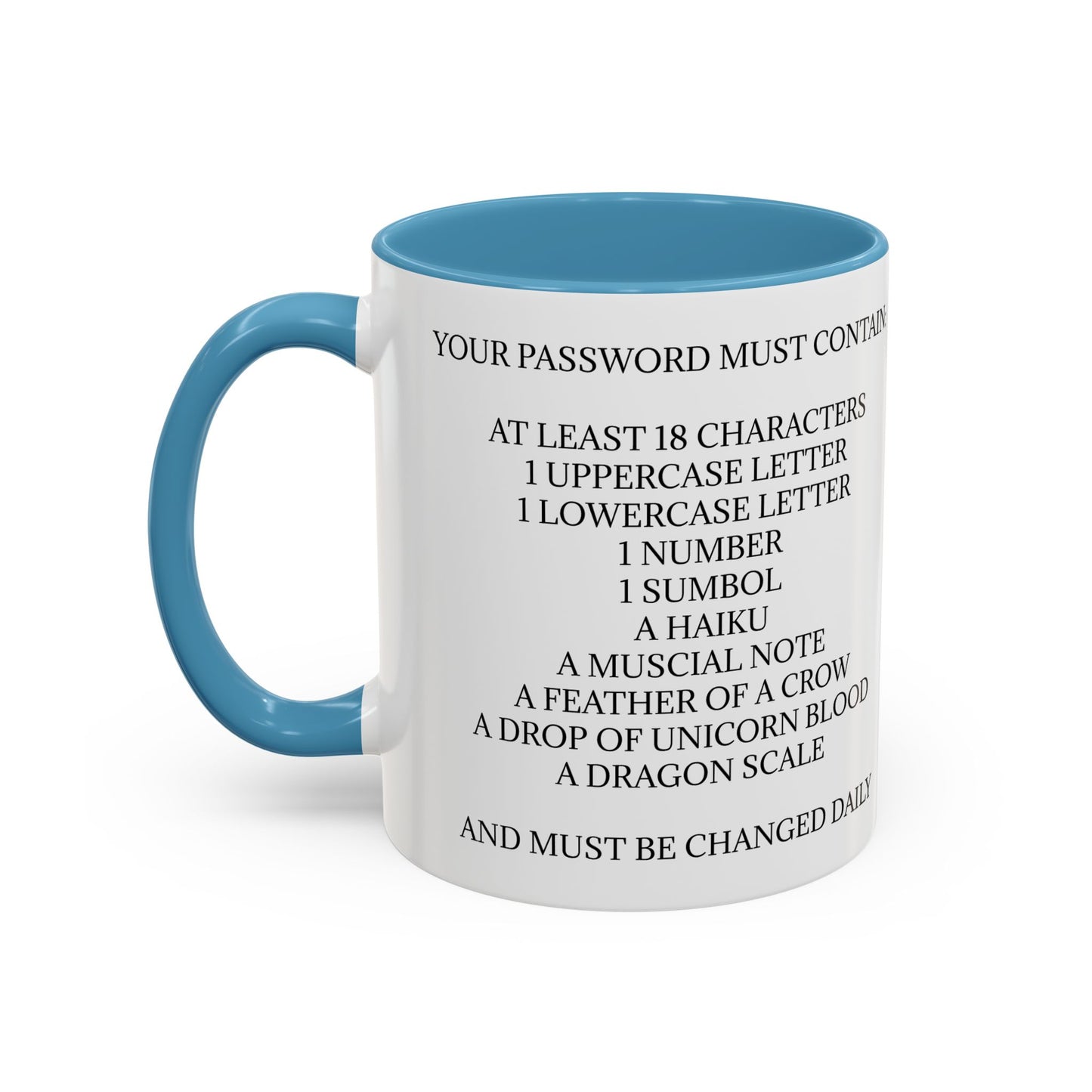 Password 2-Tone Coffee Mug
