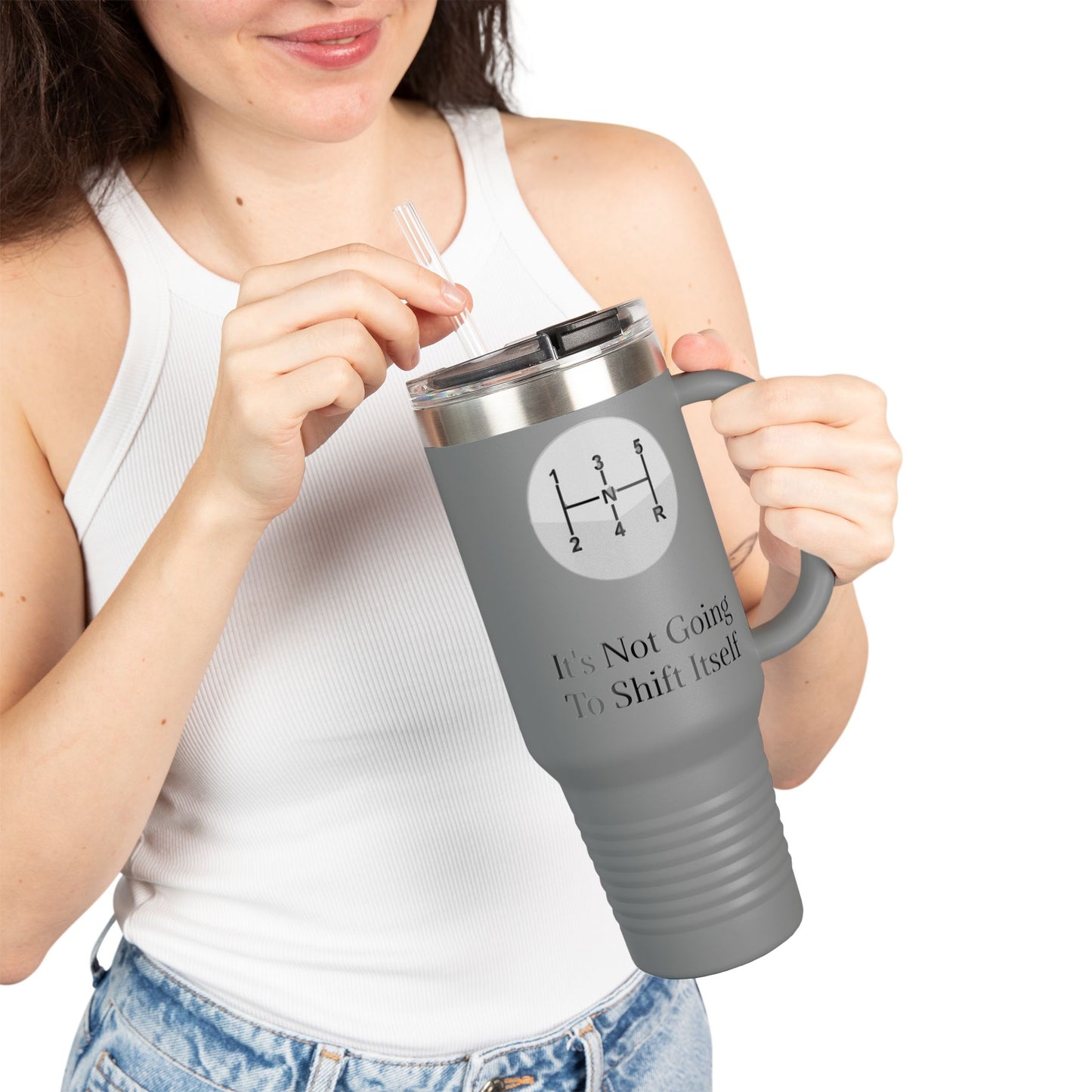 Shift Itself Insulated Travel Mug