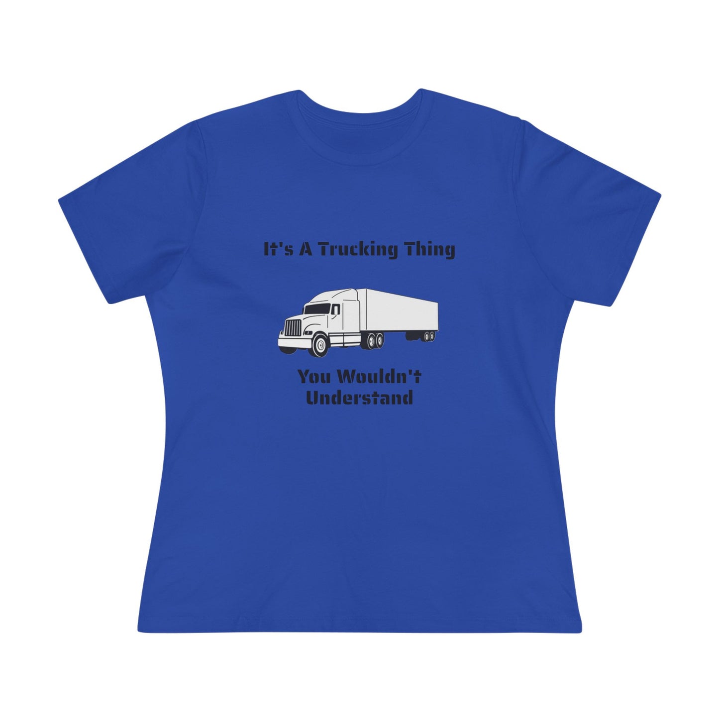 Trucking Thing Women's Short Sleeve Crewneck Tee