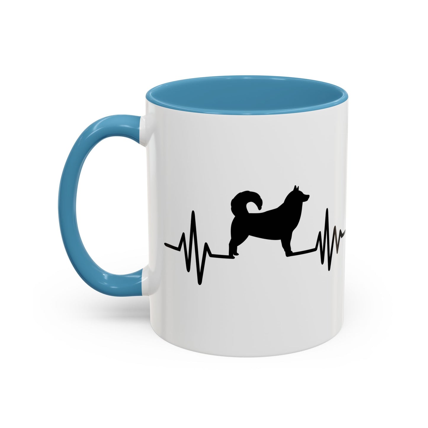 My Heart Beats For Malamutes 2-Tone Coffee Mug