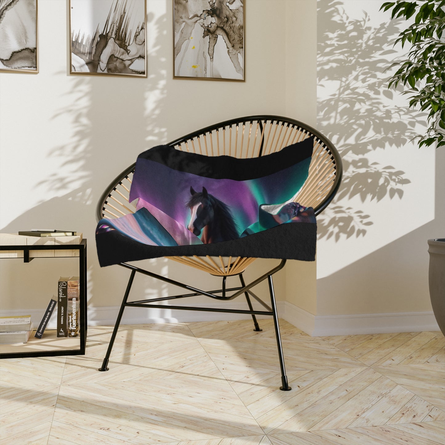 Midnight Magic Velveteen Microfiber Blanket