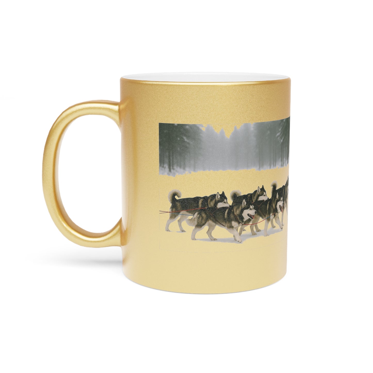 Mush On Metallic Coffee Mug