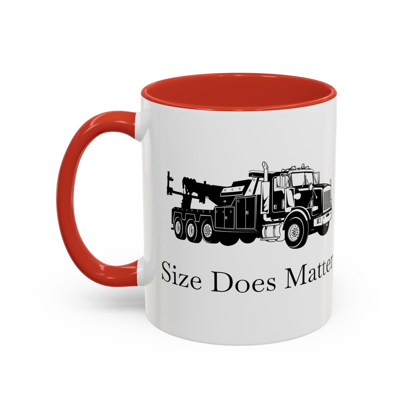 Size Does Matter 2-Tone Coffee Mug