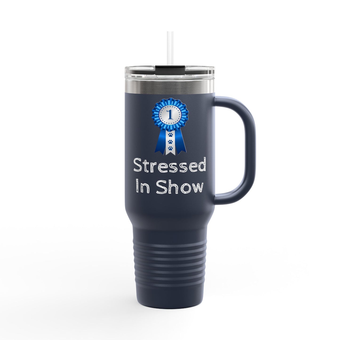 Stressed In Show Insulated Travel Mug