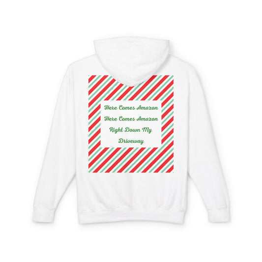 Here Comes Amazon Unisex Lightweight Hoodie