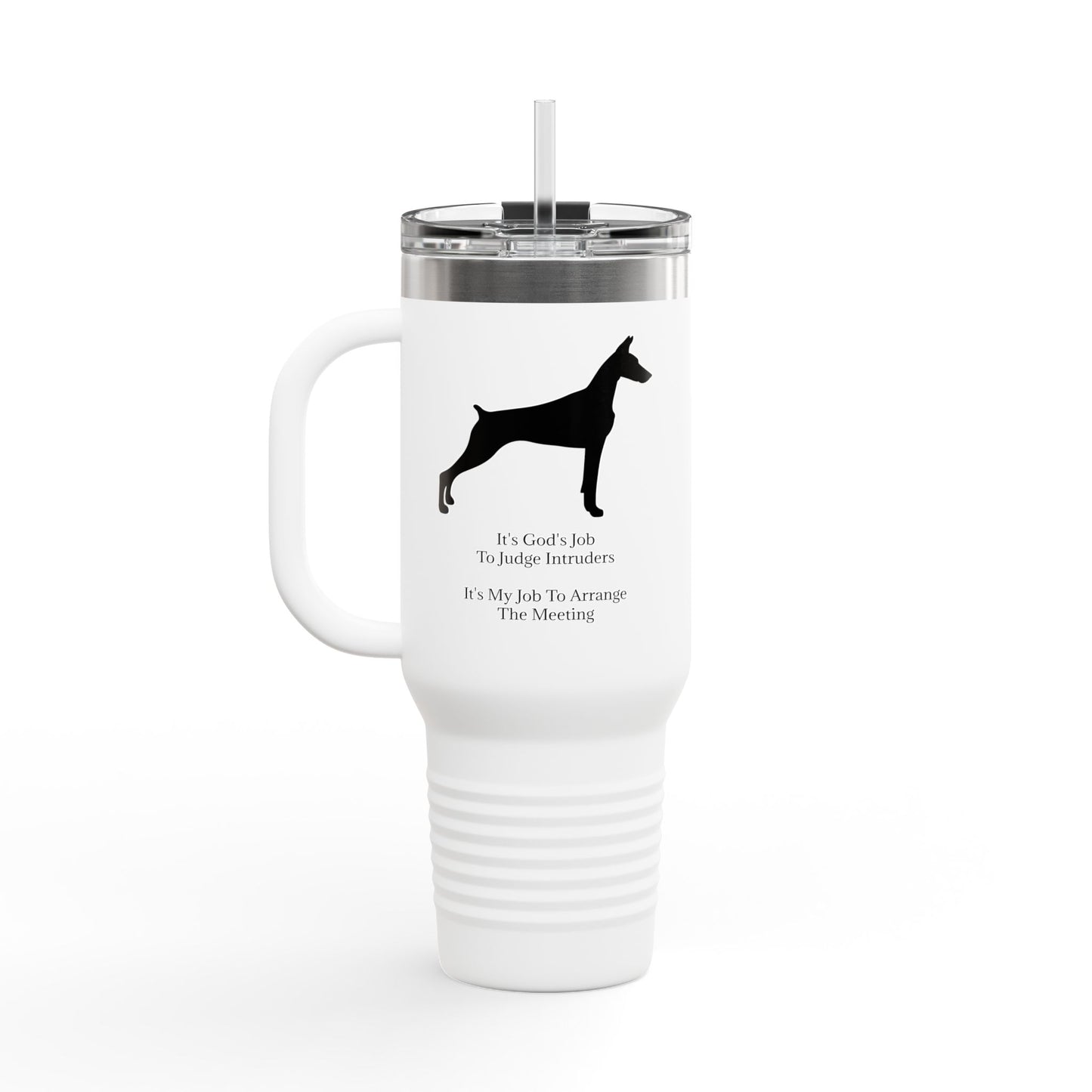 Arrange The Meeting Insulated Travel Mug