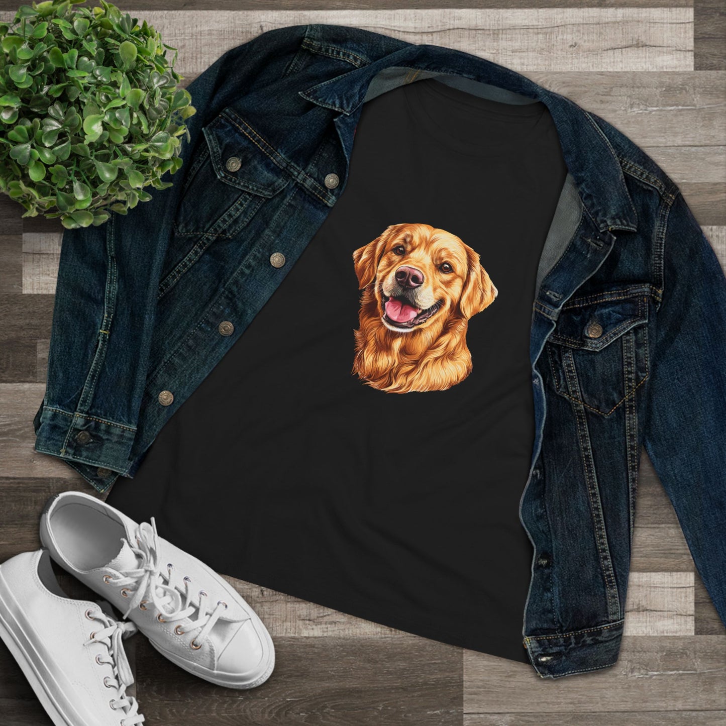 Golden Head Women's Short Sleeve Crewneck Tee