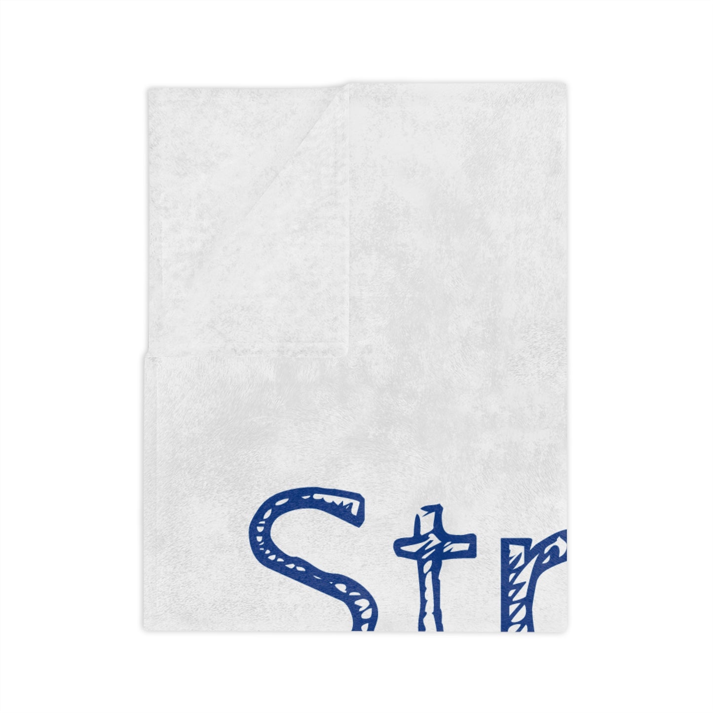 Stressed In Show Velveteen Microfiber Blanket