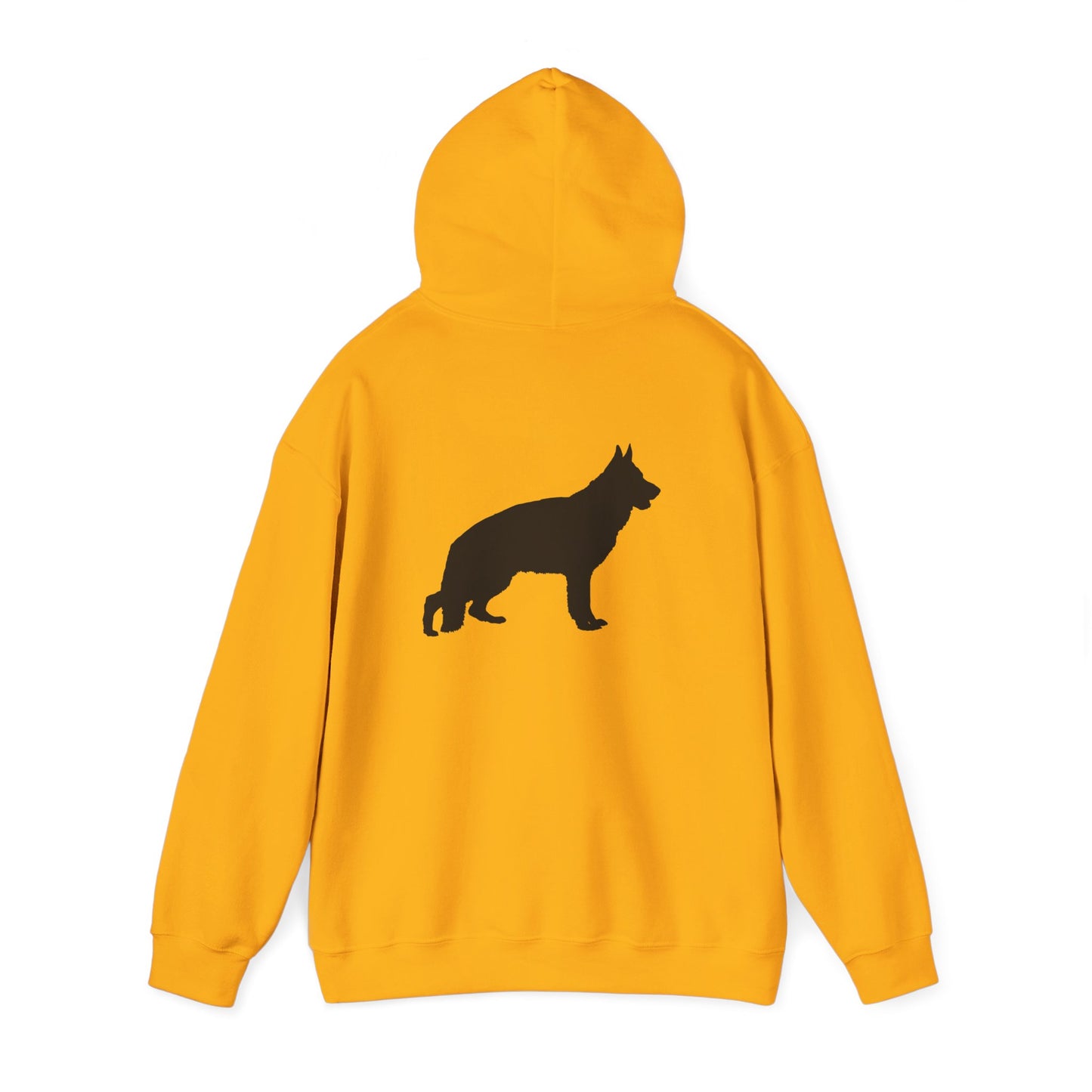 German Shepherd Silhouette Unisex Hoodie