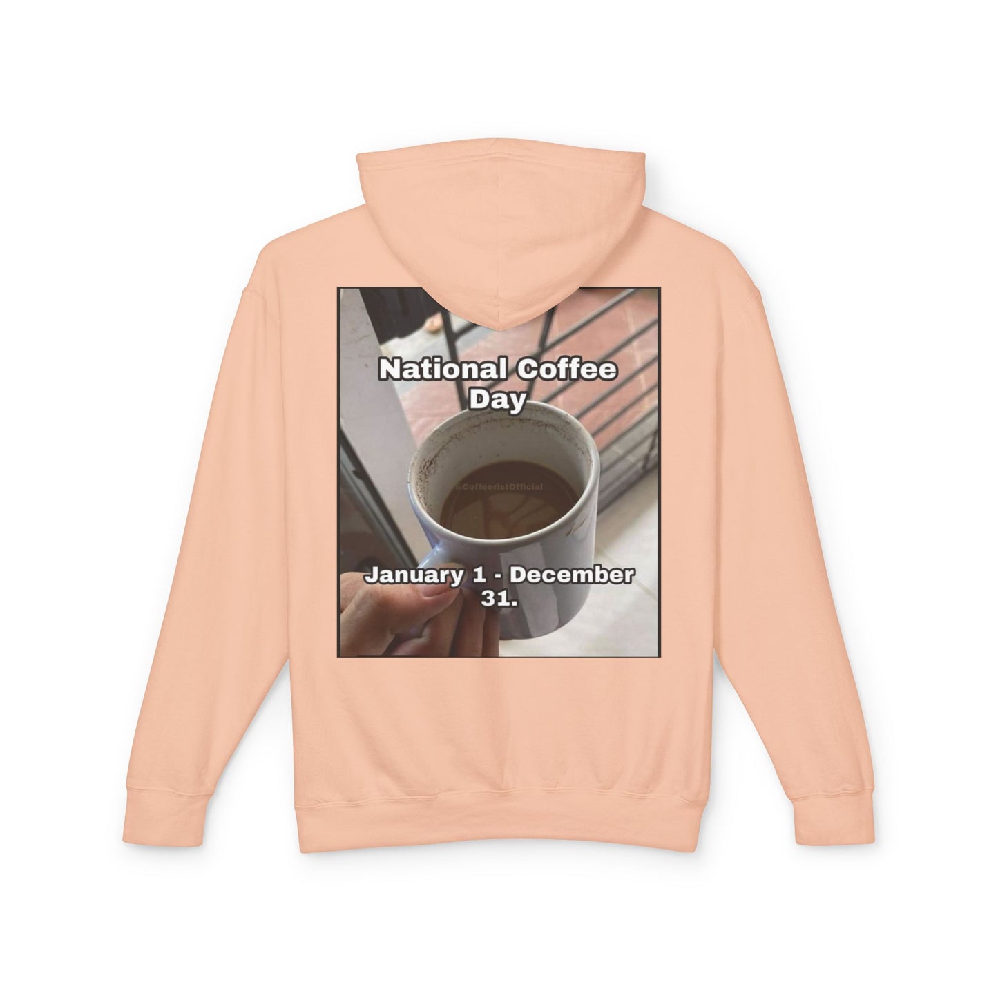 National Coffee Day Unisex Lightweight Hoodie