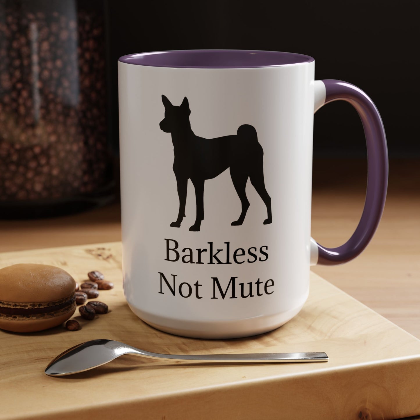 Barkless Not Mute 2-Tone Coffee Mug