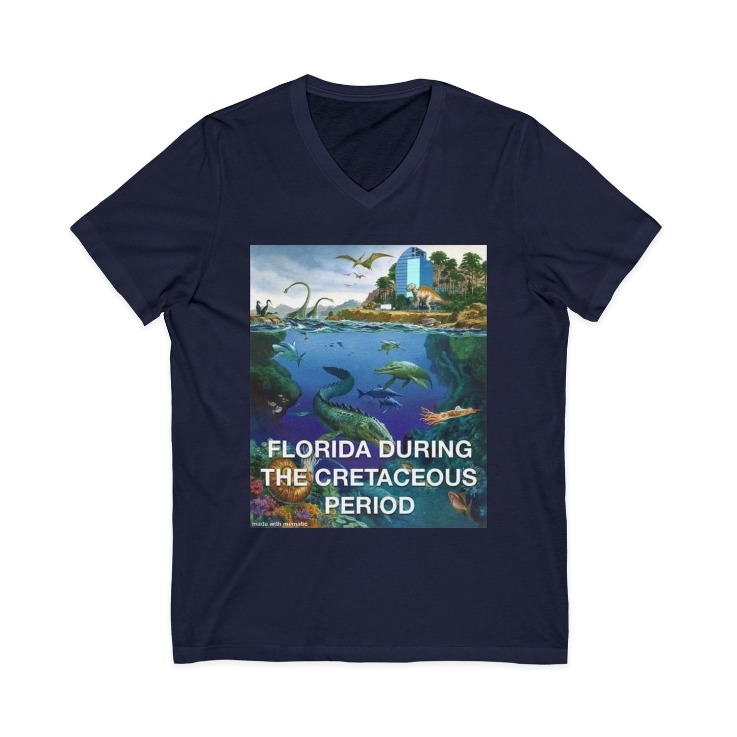 I-4 Eyesore Unisex Short Sleeve V-Neck Tee