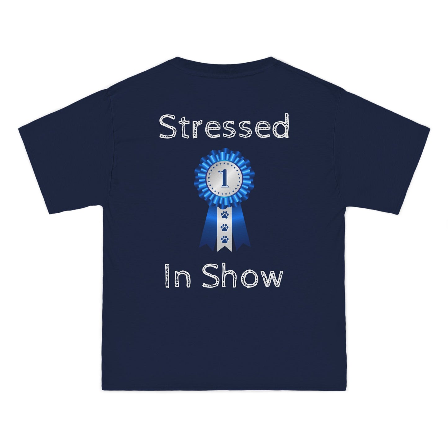 Stressed In Show Men's Short-Sleeve Crewneck Tee