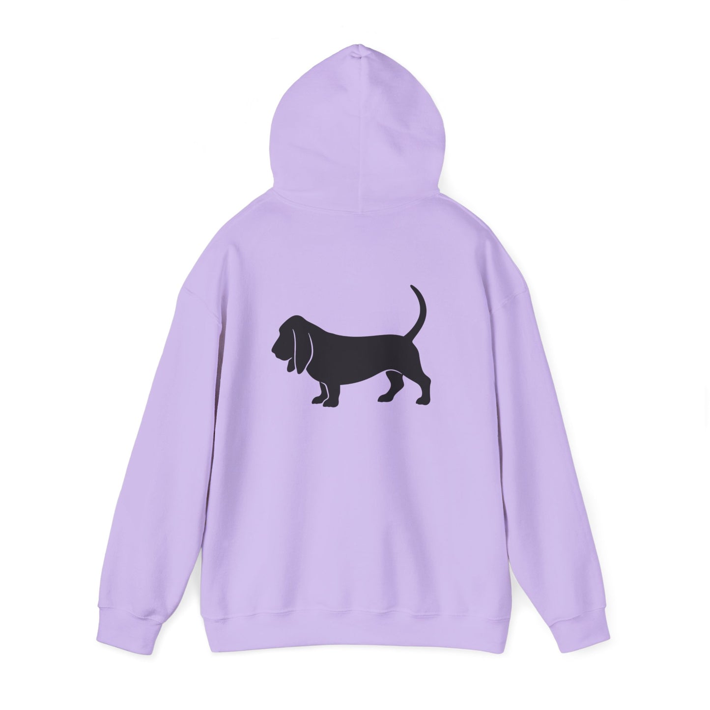 Basset Hound Silhouette Unisex Hoodie