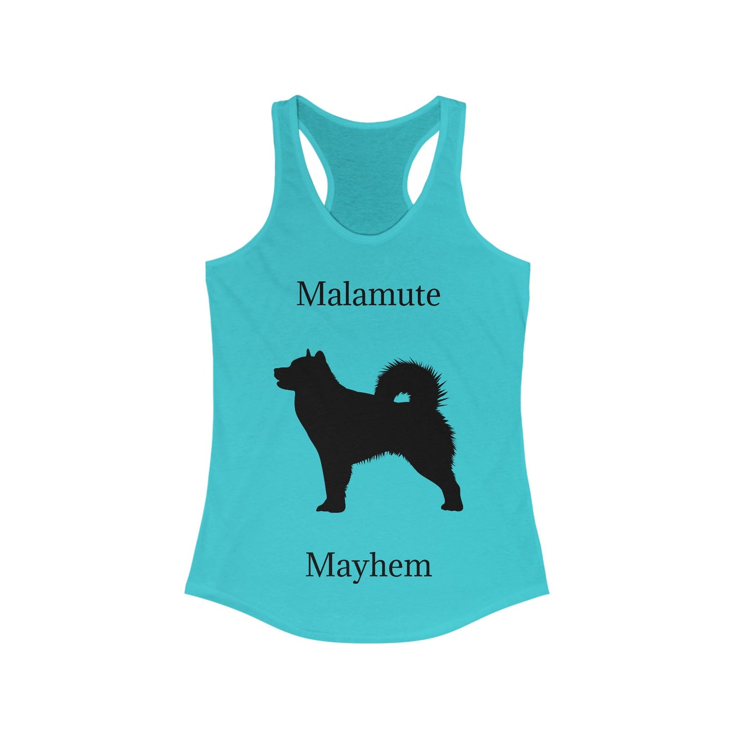 Malamute Mayhem Women's Racerback Tank