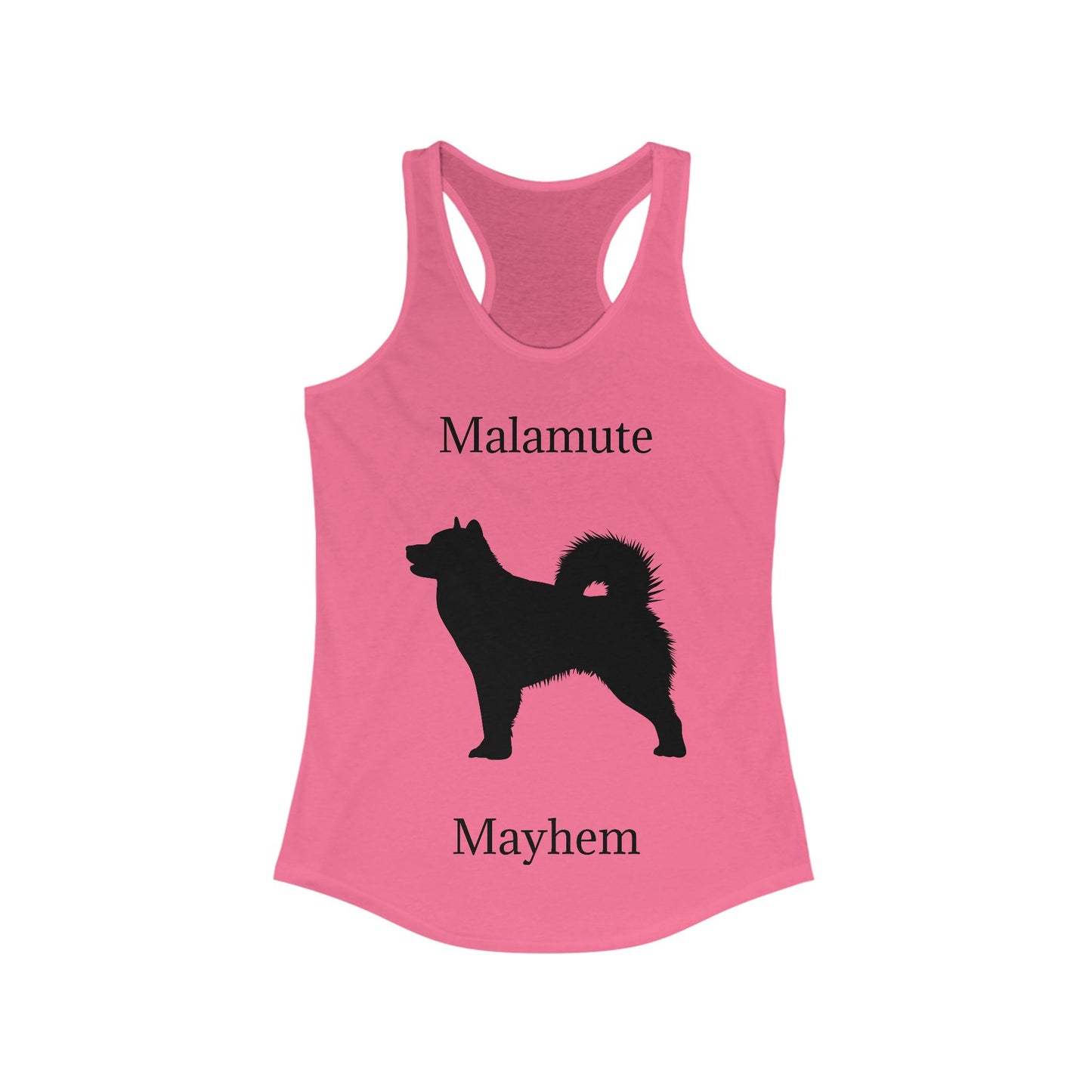 Malamute Mayhem Women's Racerback Tank