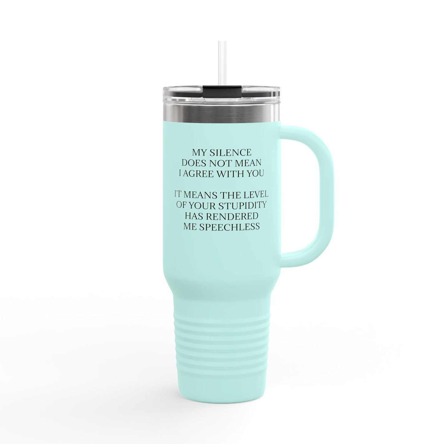 Speechless Insulated Travel Mug