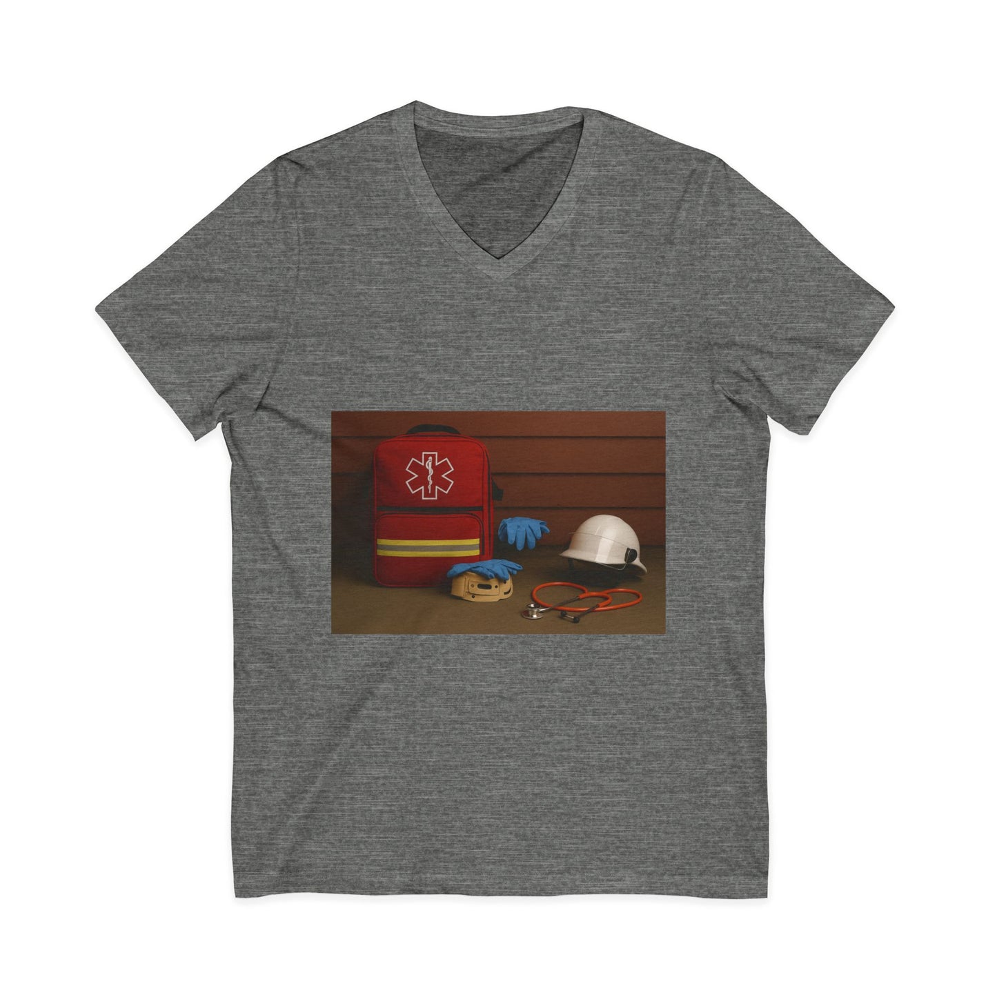 EMS Appreciation Unisex Short Sleeve V-Neck Tee