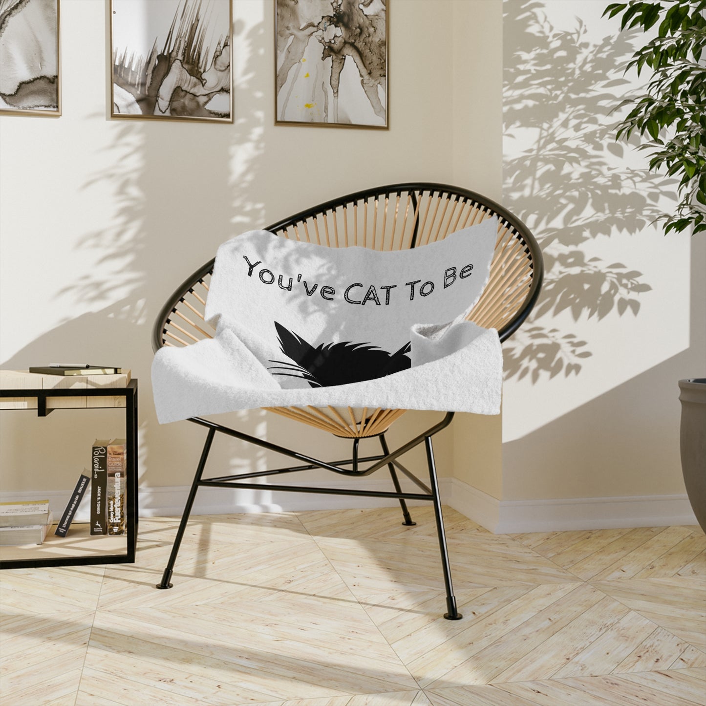 Kitten Me Velveteen Microfiber Blanket