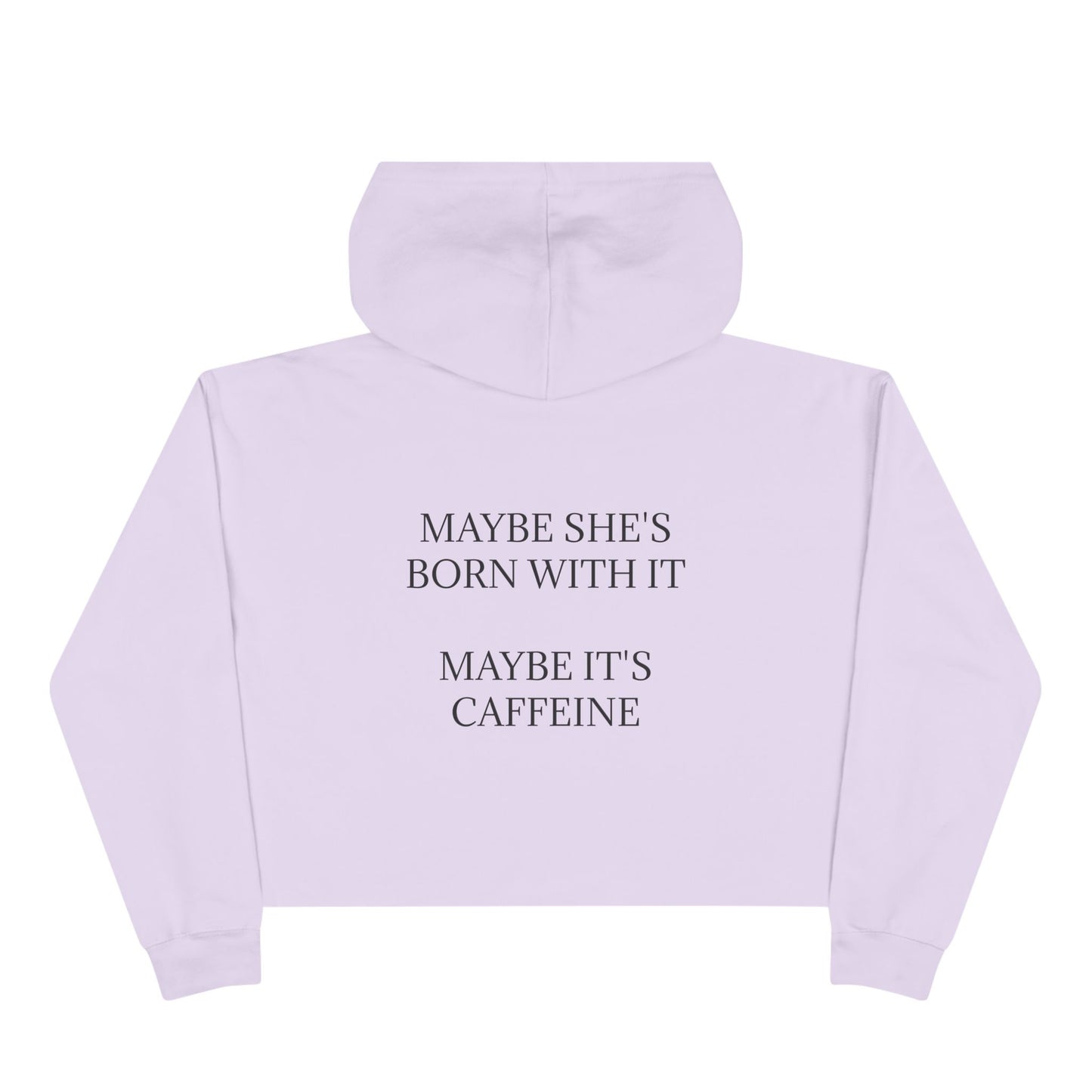 Born With It Women's Crop Hoodie