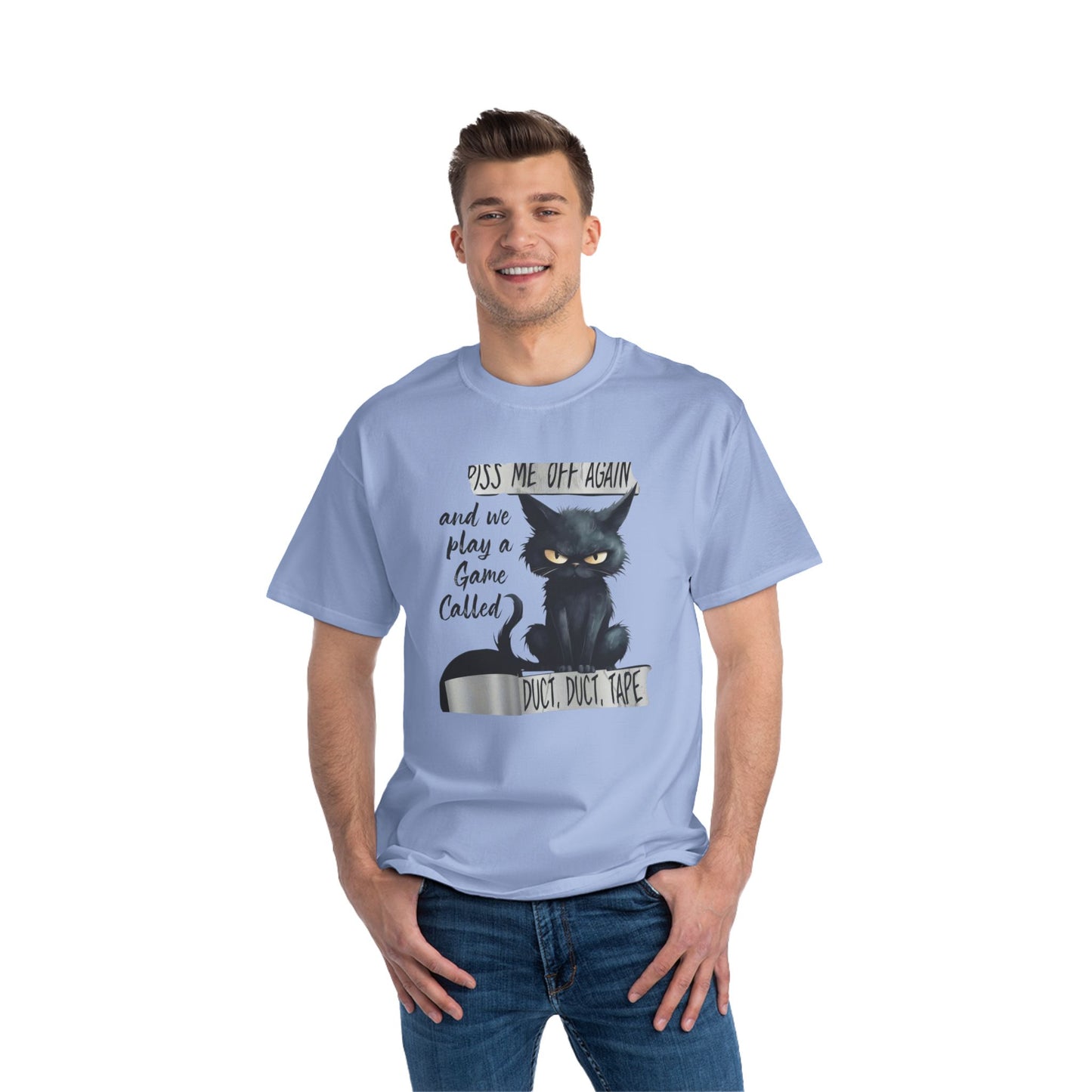 Duct, Duct, Tape Men's Short-Sleeve Crewneck Tee