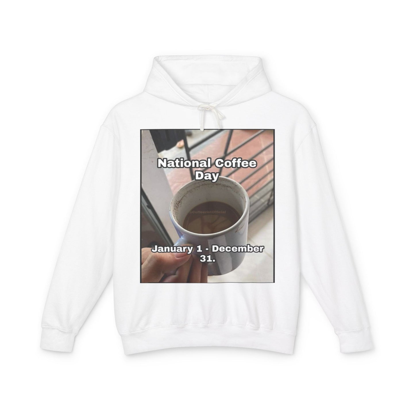 National Coffee Day Unisex Lightweight Hoodie