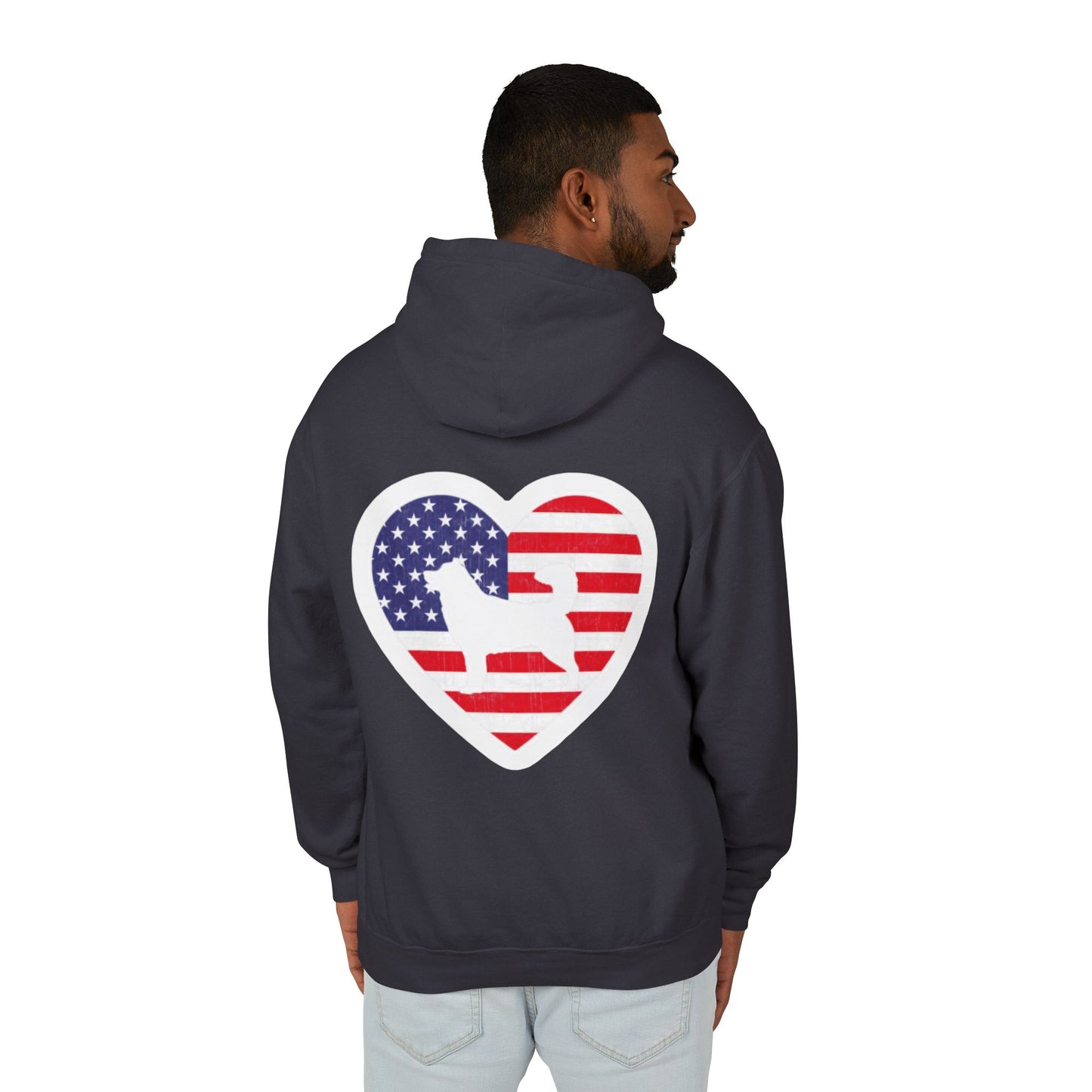Malamute Flag Unisex Lightweight Hoodie