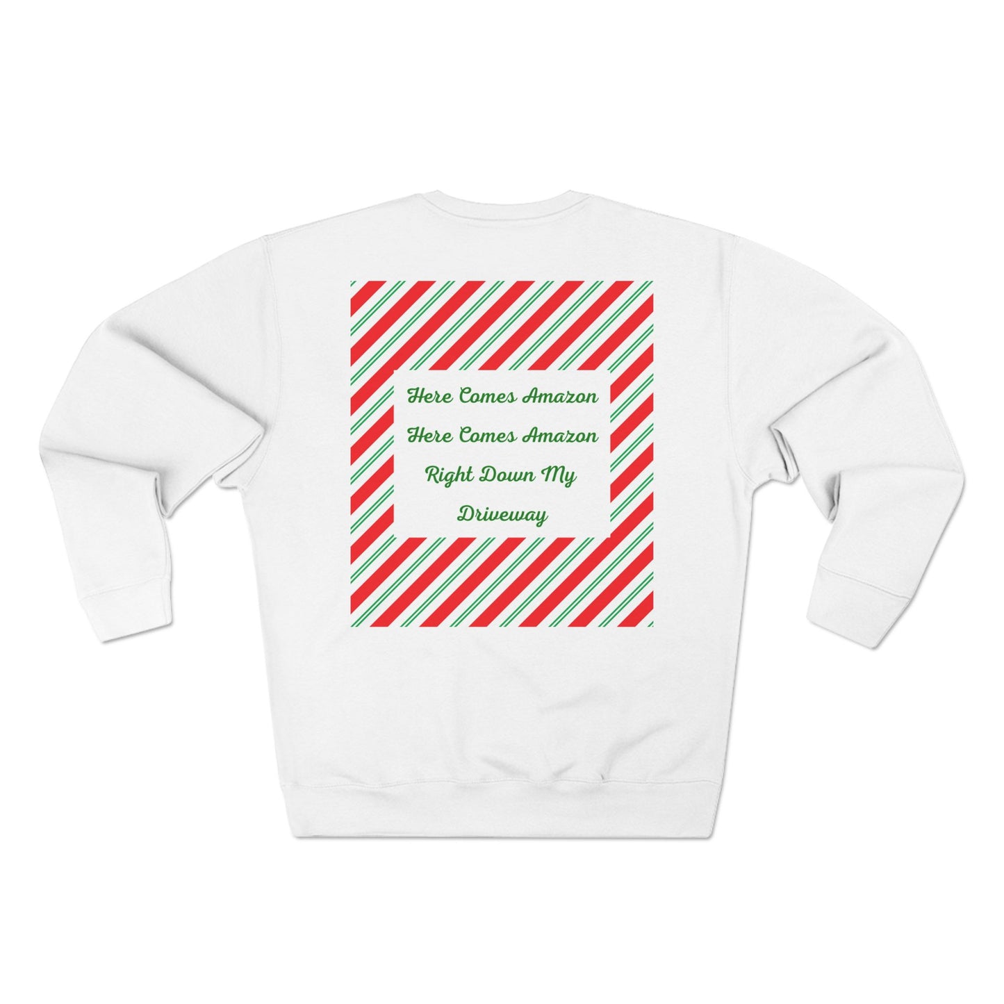 Here Comes Amazon Unisex Crewneck Sweatshirt