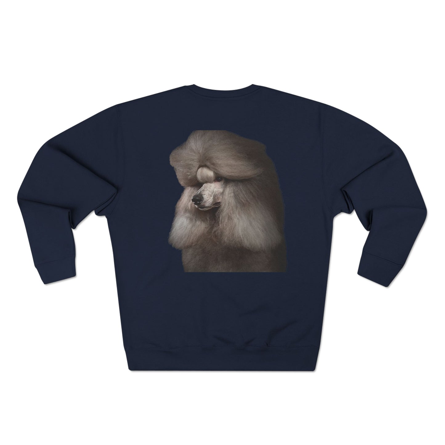 Poodle Head Unisex Crewneck Sweatshirt