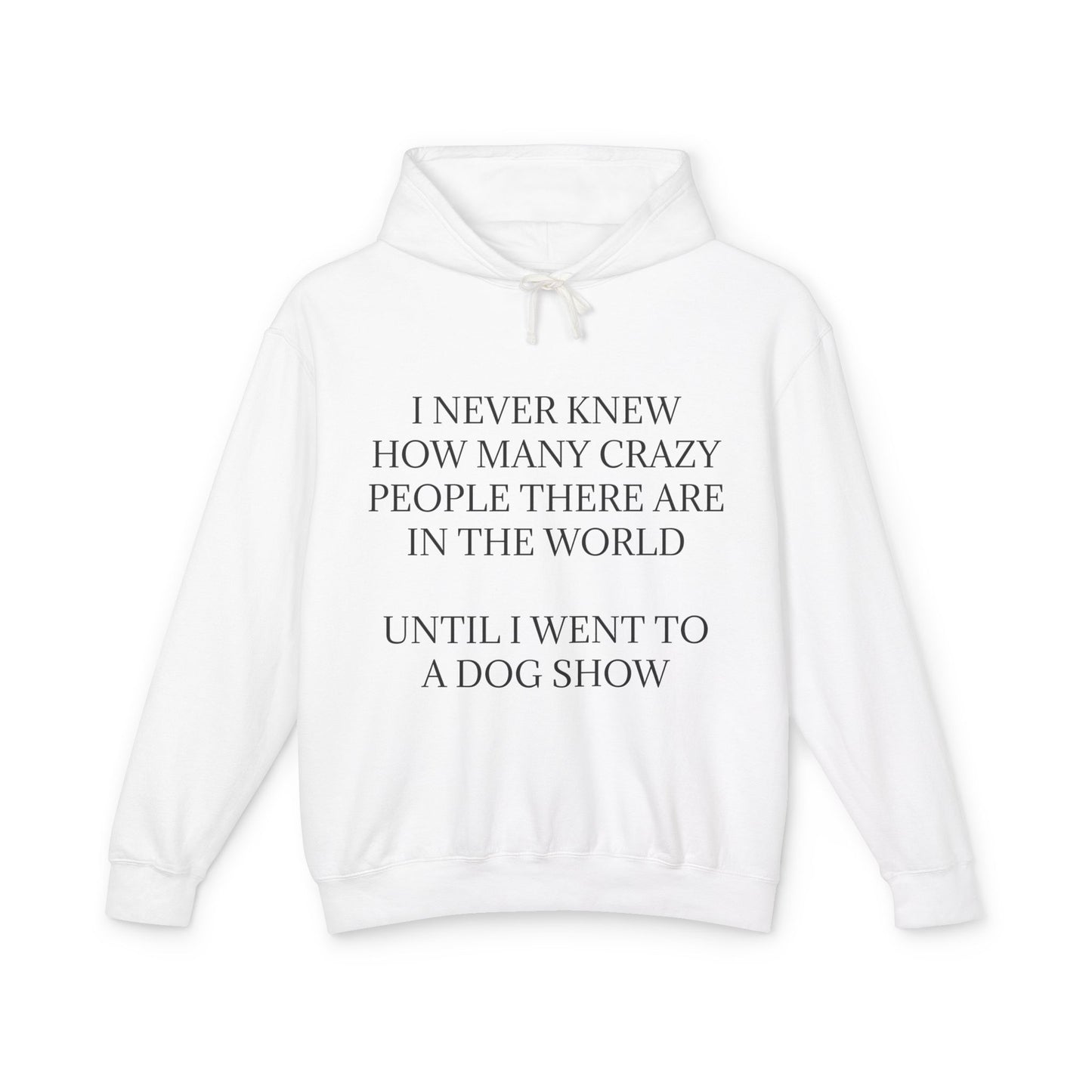 Never Knew Unisex Lightweight Hoodie