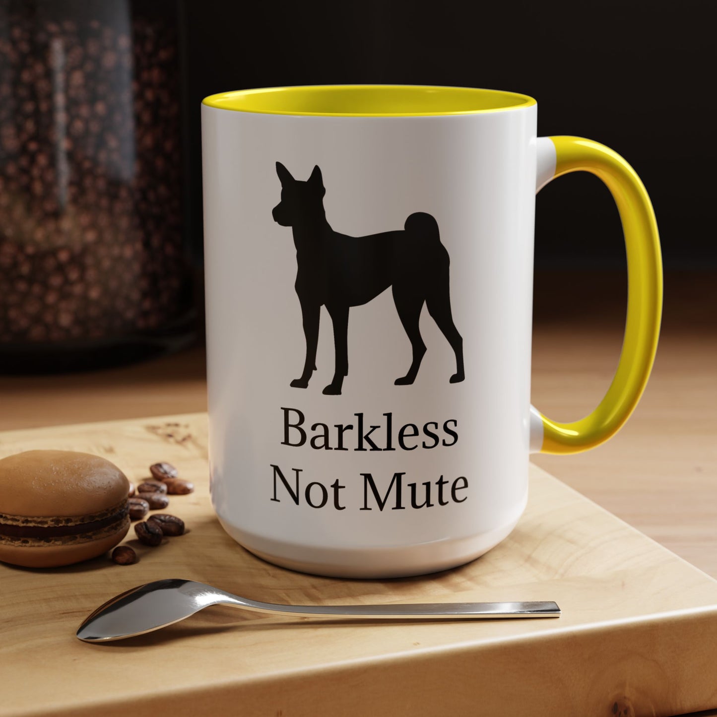 Barkless Not Mute 2-Tone Coffee Mug