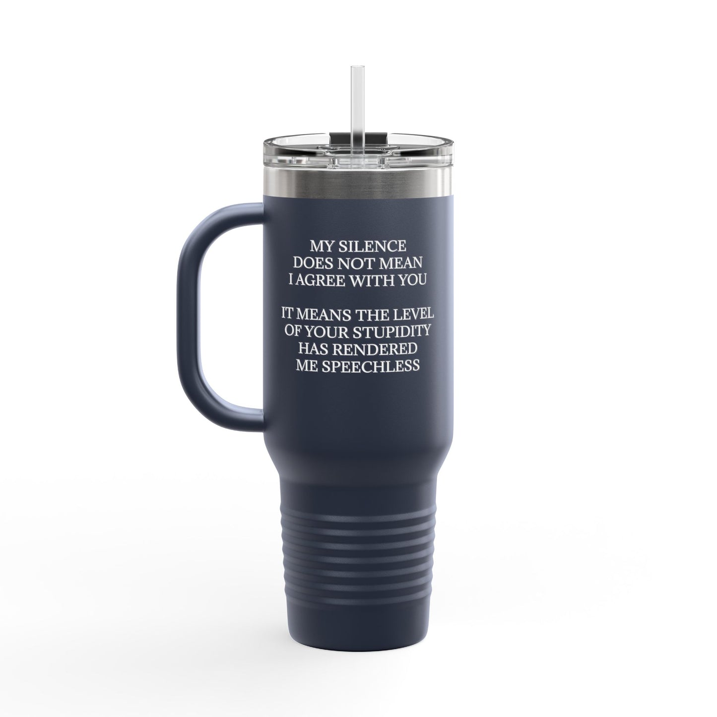 Speechless Insulated Travel Mug