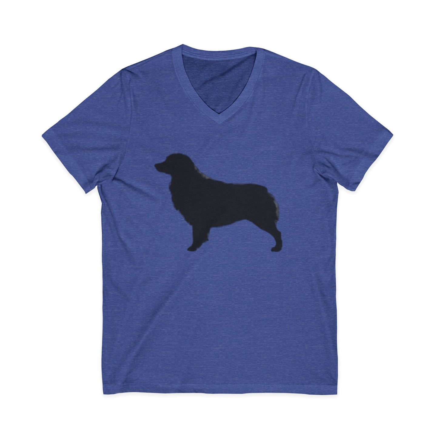 Aussie Silhouette Unisex Short Sleeve V-Neck Tee