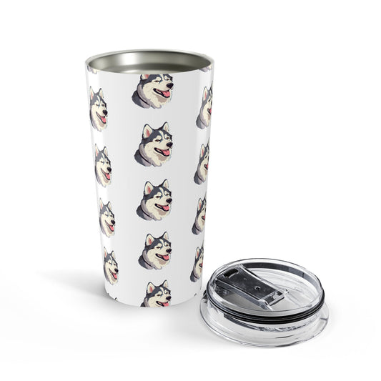 Malamute Head Tumbler